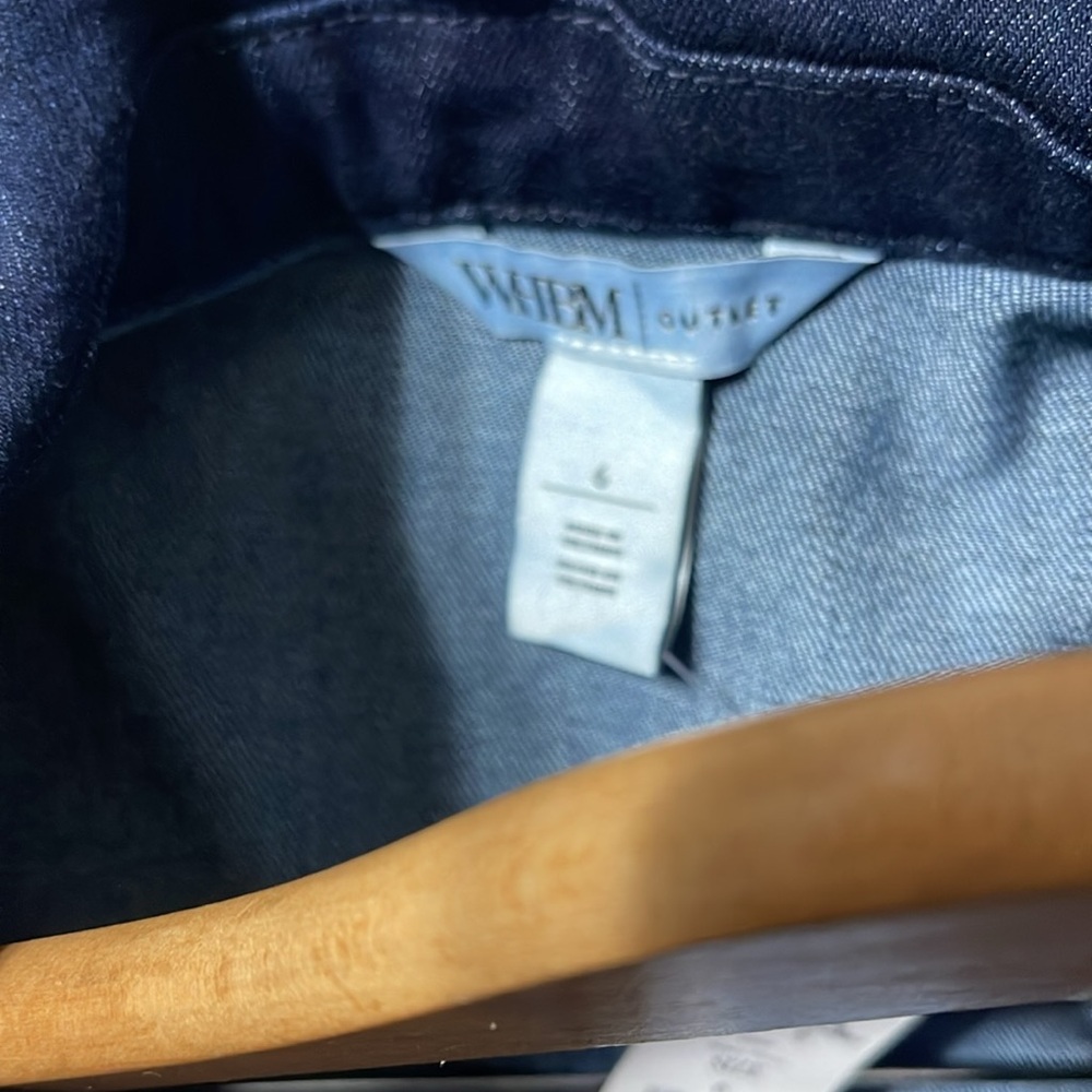 White House Black Market Dark Blue Blazer - Picture 4 of 9